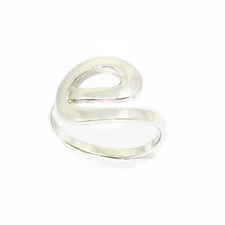 silver Swirl ring