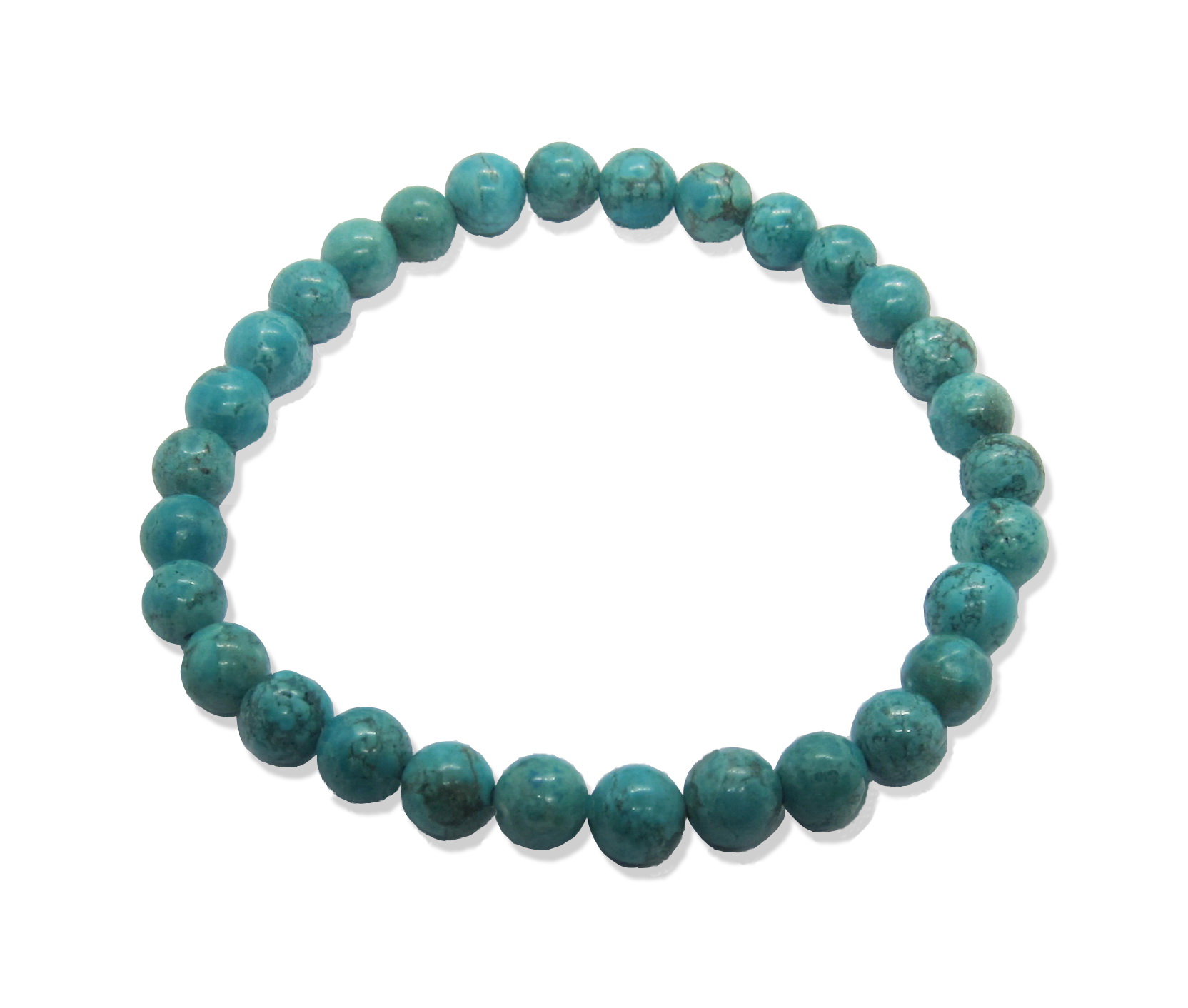 Elastic Bracelet with Real Turquoise Stone – 99 fashion Thailand