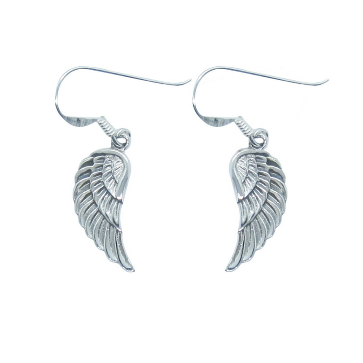 Silver Wing Earrings.