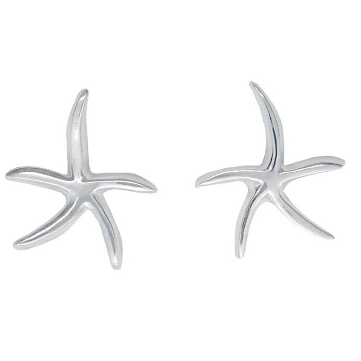 Starfish Plain Stud Earrings.