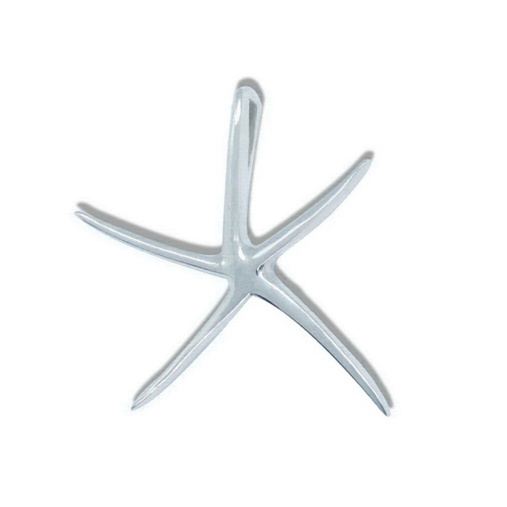 Silver Starfish Pendant.