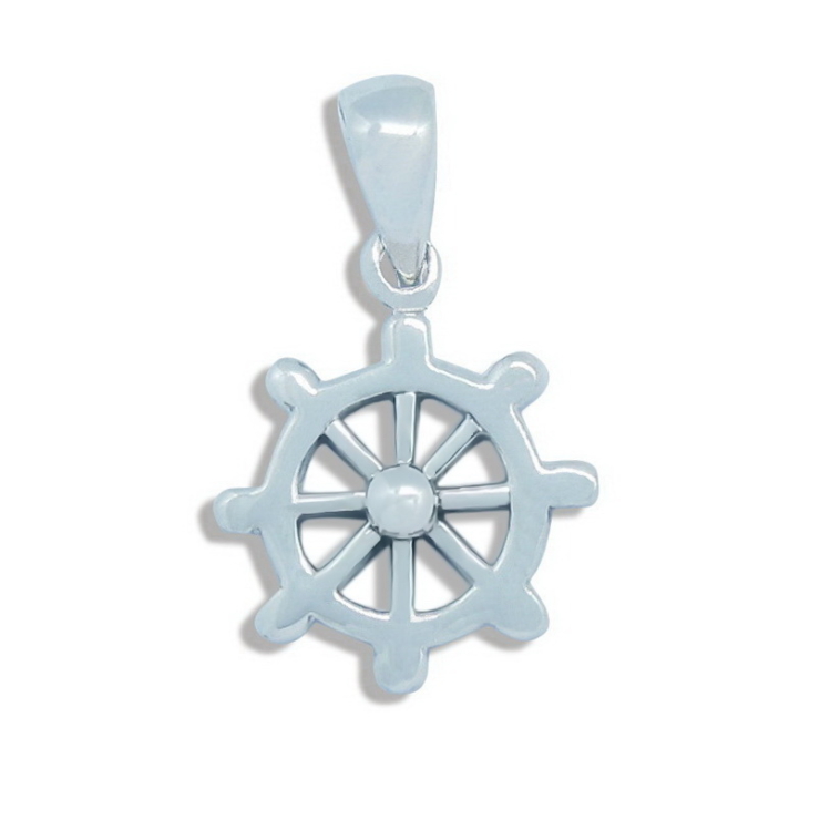 Silver Steering wheel Pendant.